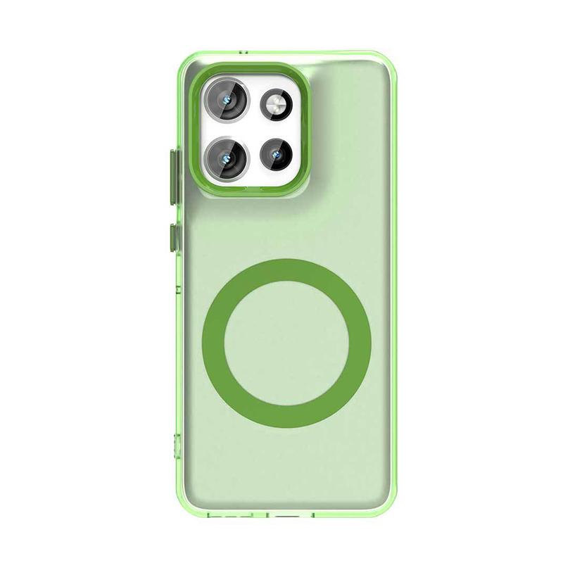 For Motorola Moto Edge 50 Neo Magnetic Frosted Candy Color Phone Case For Motorola G35 5G S50 Translucent Matte Shockproof Cover