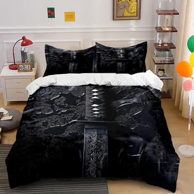 Textured Sword-themed Design. Bedding Sets Duvet Cover Sets Duvet Covers Pillowcases(1 * Duvet Cover 2 * Pillowcases Without Duvet Insert)