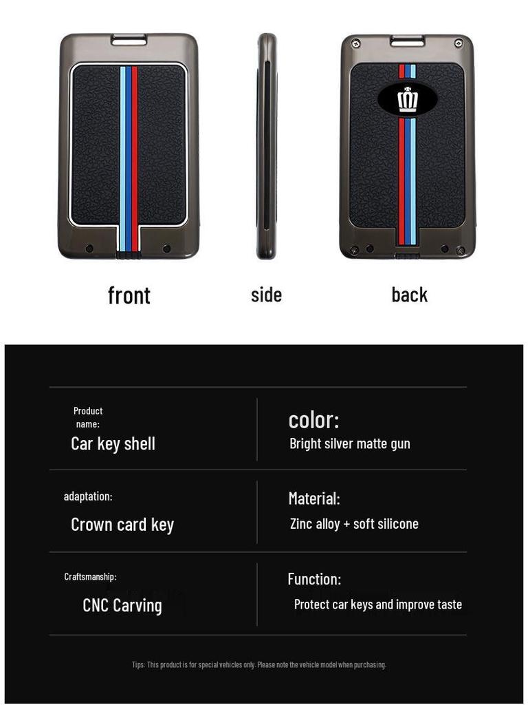 Schutzhülle für Autoschlüssel-Fernbedienung für Herren für Crown 12.-14. Generation
