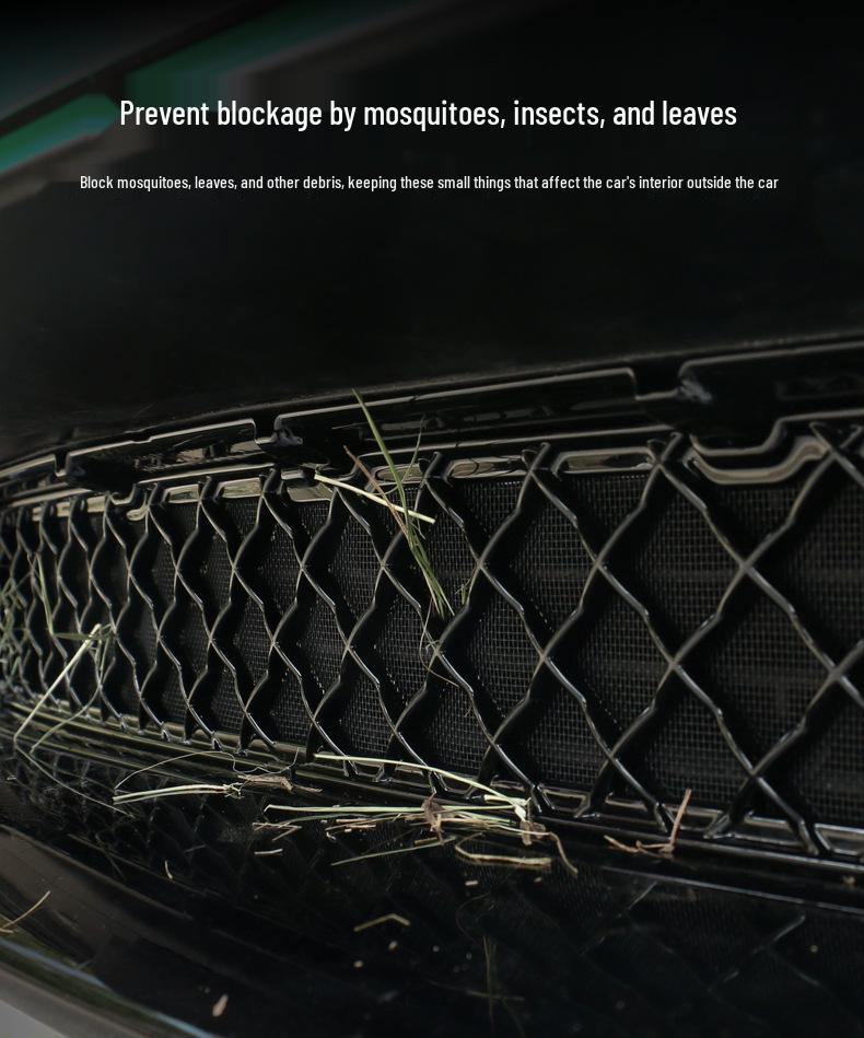 Tesla Model Y/3 Radiator Grille Insect Net Cover