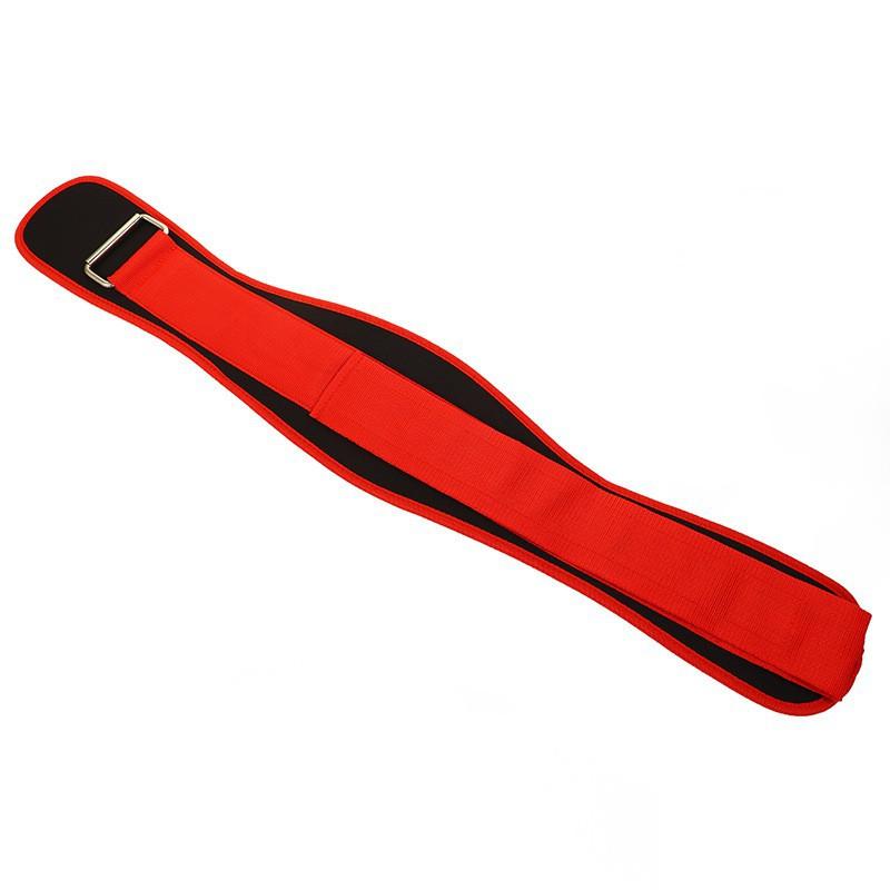 

Self-locking EVA Fitness Belt Sports Squat Protector Strength Training Weightlifting Lumbar Support red