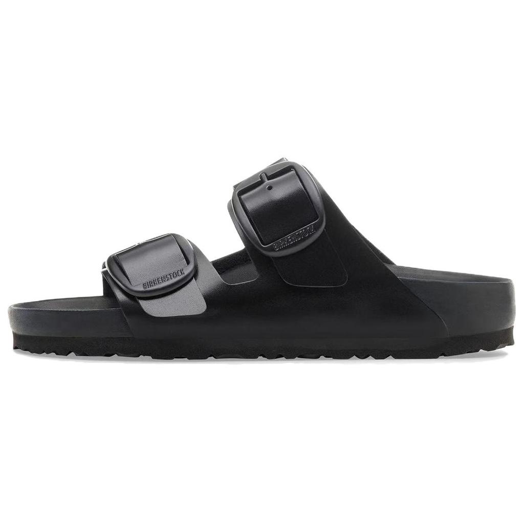 Birkenstock Arizona Big Buckle Birkenstock Shoes Unisex Black Regular Loose Fit 1030257
