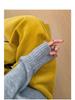 Korean Style Slimming Wide-Leg Corduroy Wool Pants for Women