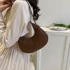 Elegant 2023 Summer New Women's Handheld Underarm Bag Chic Vintage Style Soft Pu Material