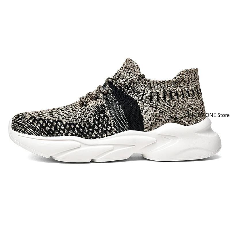 Fashion 2025 Men Shoes Comfortable Sneakers Breathable Running Shoes for Men Mesh Tenis Sport Shoes Waling Sneakers Sapato Masculino Bhi