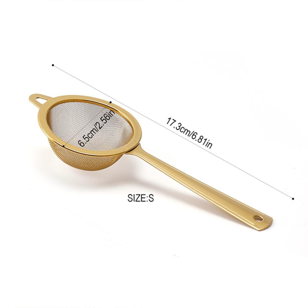 Easy to Clean Fine Mesh Strainer Stainless Steel Tea Strainer New Cocktail Sieve  for Kitchen