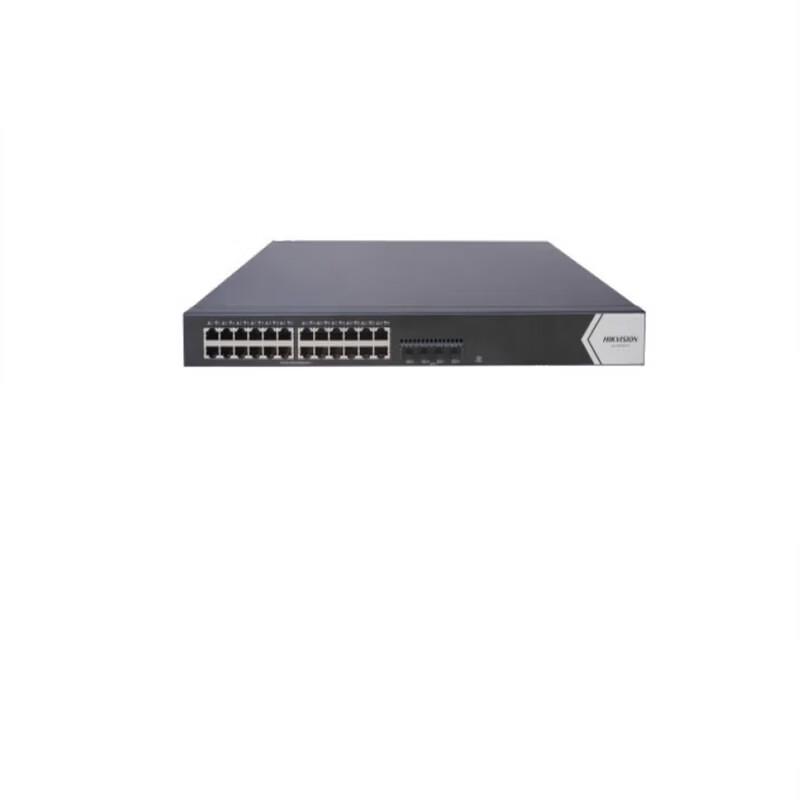 HIKVISION 24-Port 2.5G Managed Network Switch with 10G Uplink CN plug (adapter included)