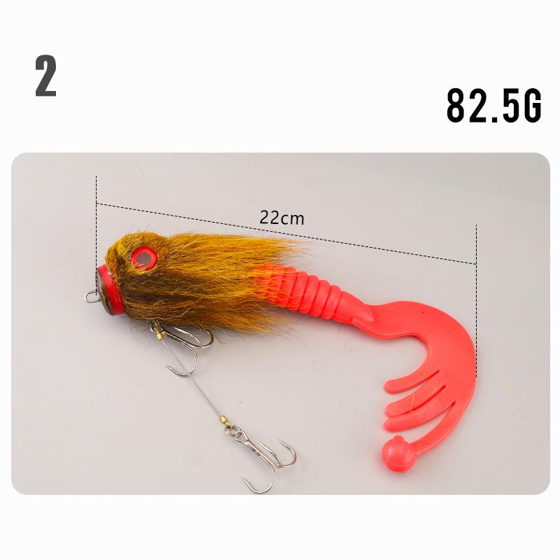 Bionic Deer Hair Mouse Lure: Freshwater & Deep Sea Fishing Bait