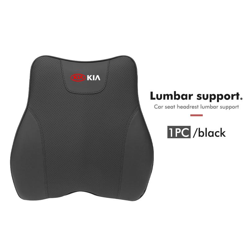 For KIA Car Neck Cushion Lumbar Support Pillow Waist Cushion Sorento Stinger Soul Spectra Niro Cadenza Sephia