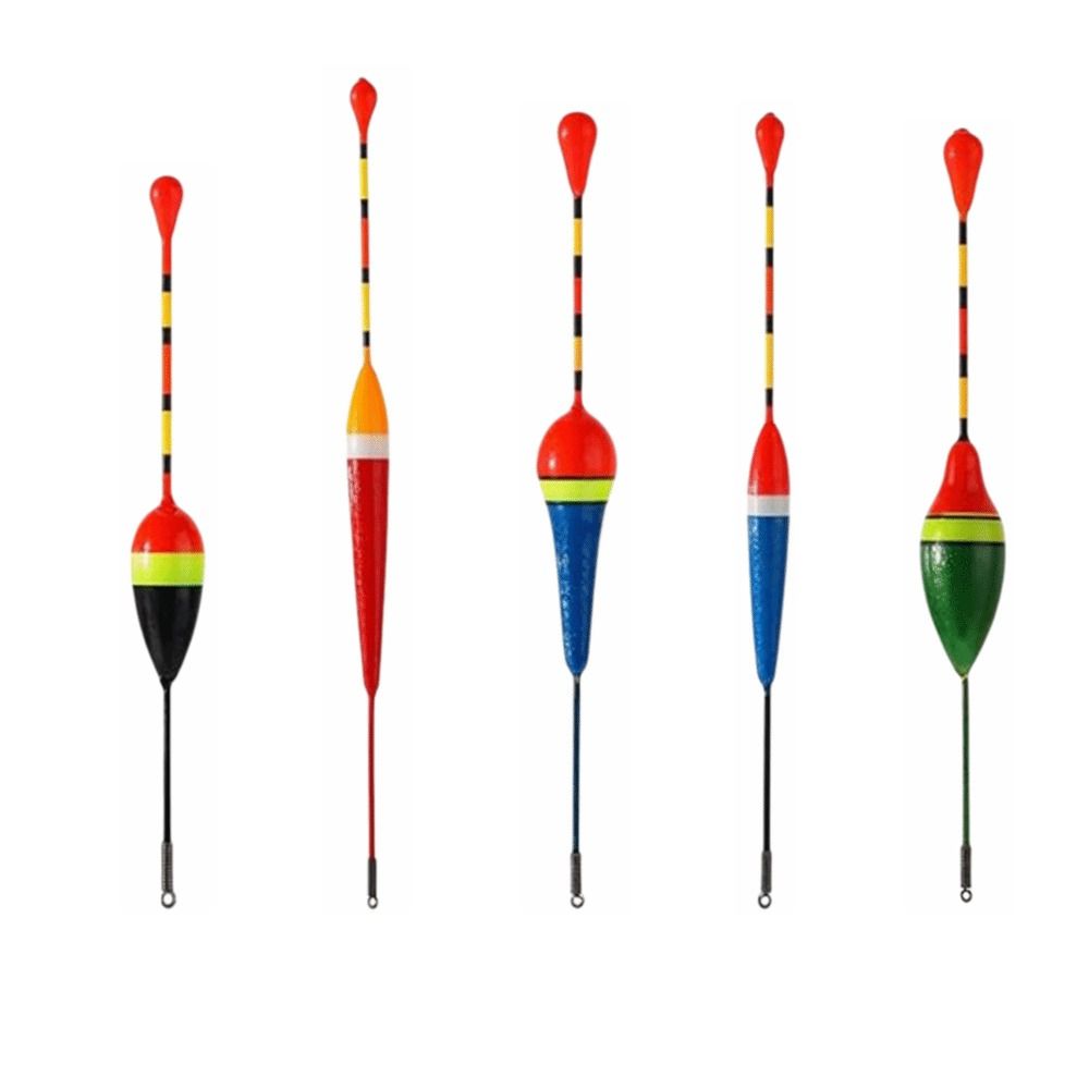 10PCS Oval-shaped Fishing Bobber Loghtweight Fishing Slip Float Durable Fishing Float  Trout Fishing