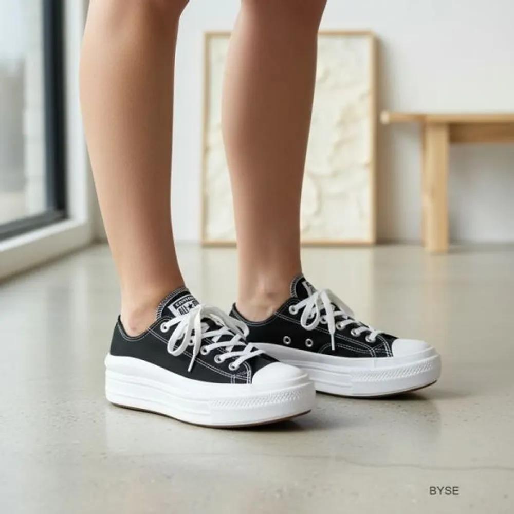 Converse Chuck Taylor All Star Move Low Black 471643 W255