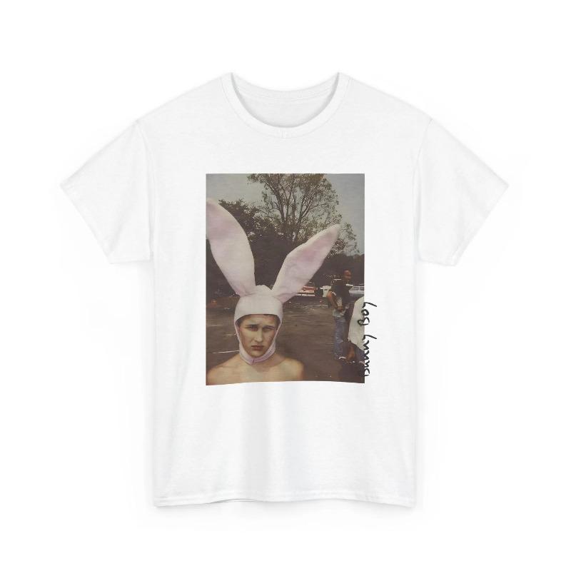 

Gummo Bunny Boy T-Shirt 90s Harmony Korine Cult Film Tee Summer Men s and Women s Loose and Breathable T-shirt Top S