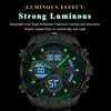 E108 Luxury Stainless Steel  Multifunction Men Quartz Watch Alarm Calendar 30M Waterproof Luminous Watch for Men