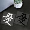 1pc JDM Love Motorcycle Stickers Waterproof for Motorcycle Fuel Tanks Fairings Windshield Car Windows Universal Vinyl Decals