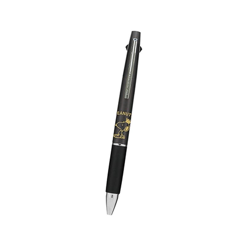 

camio japan snoopy jet stream 2&1 multifunction pen 0.5 gold crown 303825