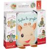 Activity Mat Book - SOPHIE THE GIRAFFE - 7 Emotions - Various Textures - Black and White Recto Verso
