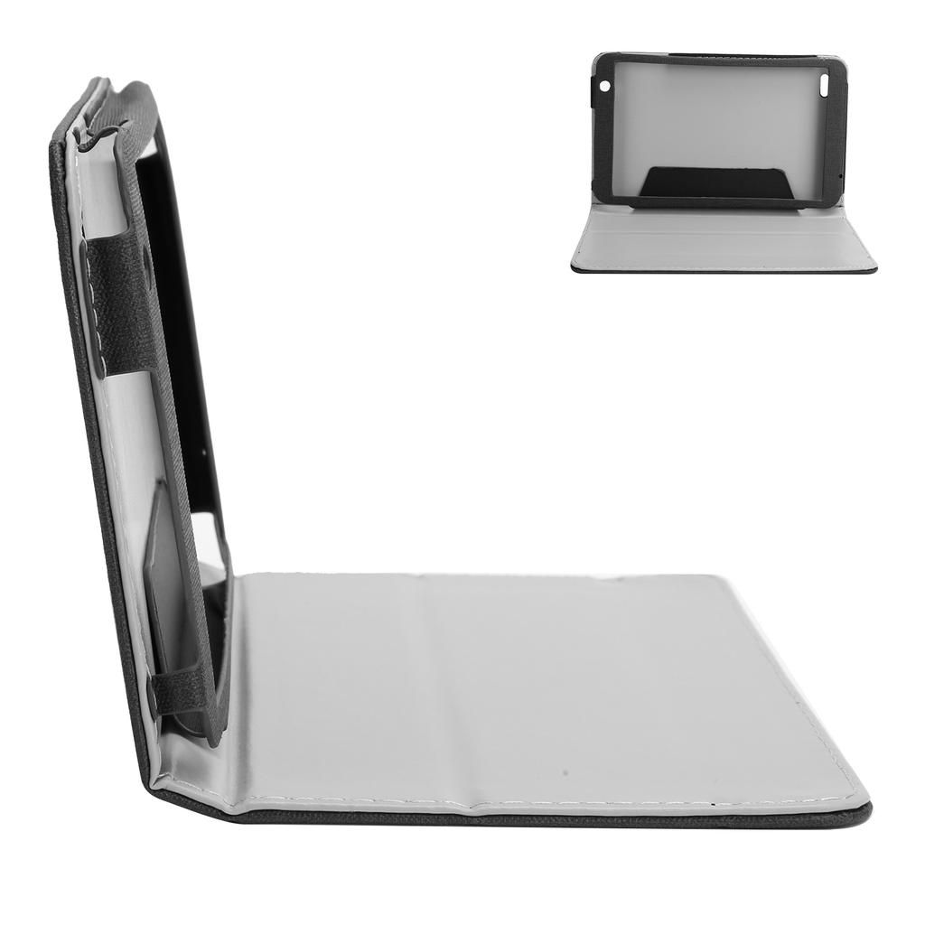 Tablet Leather Case AntiDrop Shell with Stand Up Computer Supplies for Teclast P80X(Black )