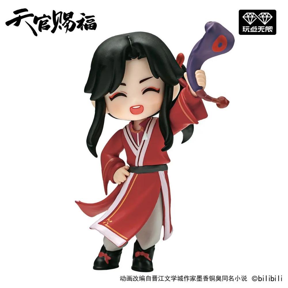 Genuine Heavenly Official Blessing Xie Lian Hua Chneg San Lang Lucky To Meet You Series Action Figures Desk Decoration Toys Gift