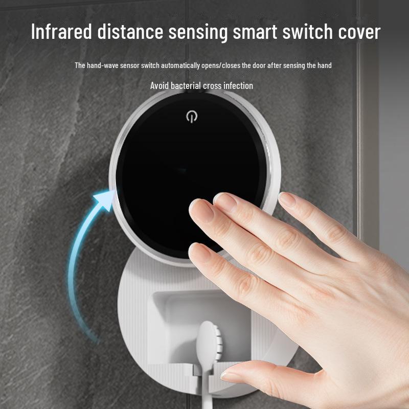 

Portable Wireless UV Toothbrush Sterilizer with Smart Storage белый