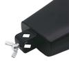 Durable 6-inch Metal Cowbell Percussion Drum Block with Sticks, Easy To Store and Carry, Percussion Accessory