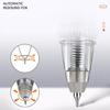 11 Pack Elastic Barrels Technology Gel Pen Soft Nonslip Grip Quick Dry Ink Great For Prolonged Writing Comfort Students