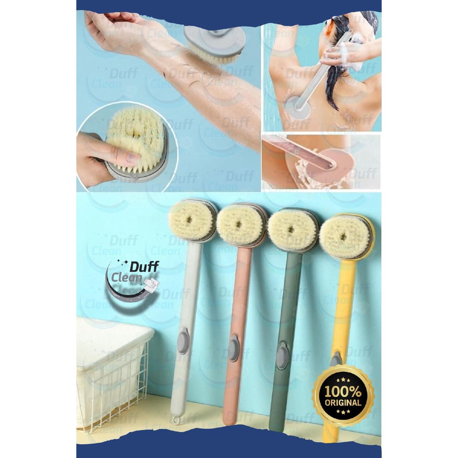 

Многоразовая щетка для душа с шампунем, мылом и контейнером. Губка для душа для тела. Интенсивная отшелушивающая щетка — 1 шт.