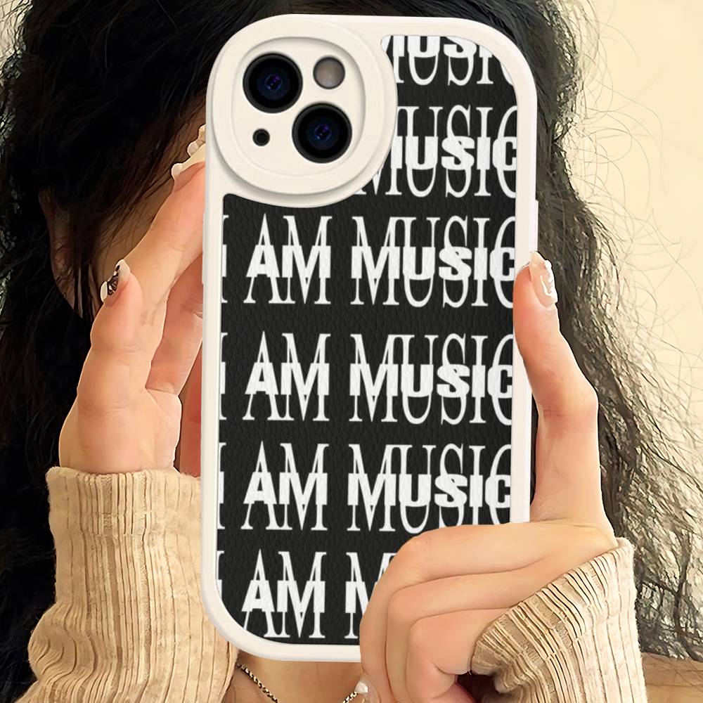 O-Opium Rap Playboi Carti Phone Case For IPhone 16 15 14 13 12 11 Pro Max Plus 16E Soft Leather Cover iphone XS