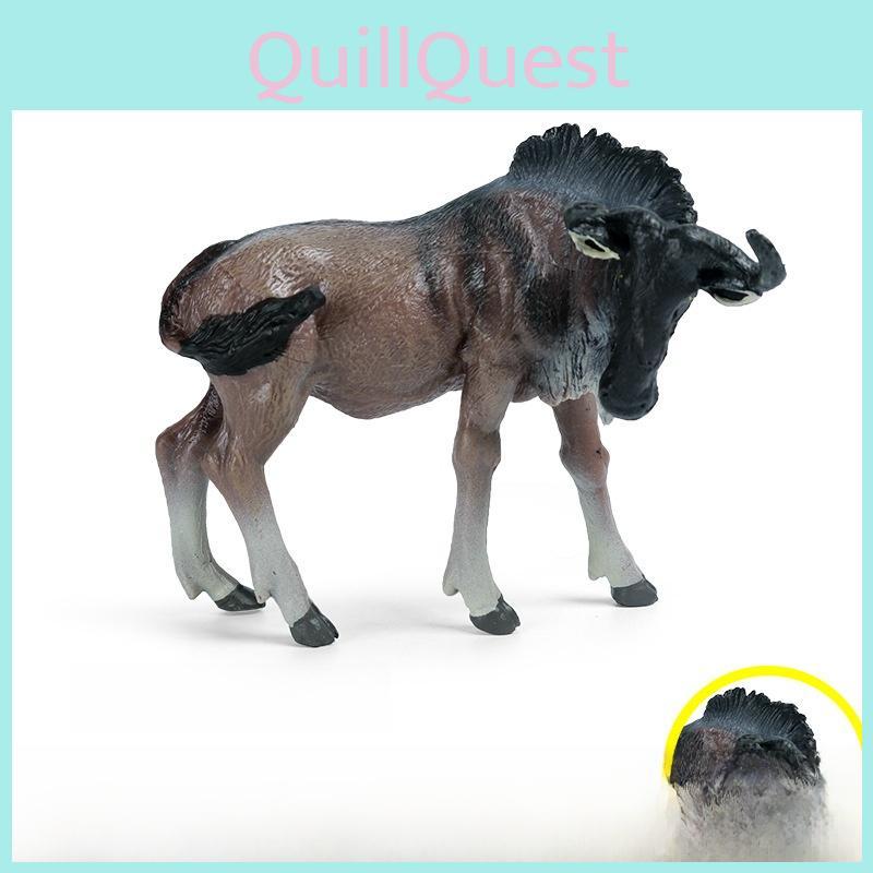 Wildlife Model Animal Plastic Static African Antelope Toy Kids Collectors Nature