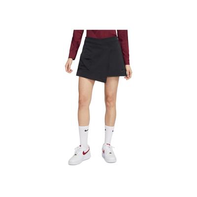 Sportswear Tech Pack Asymmetrical Quick-Dry High-Waisted Skort Women Bottoms Charcoal-Black DV8492-010