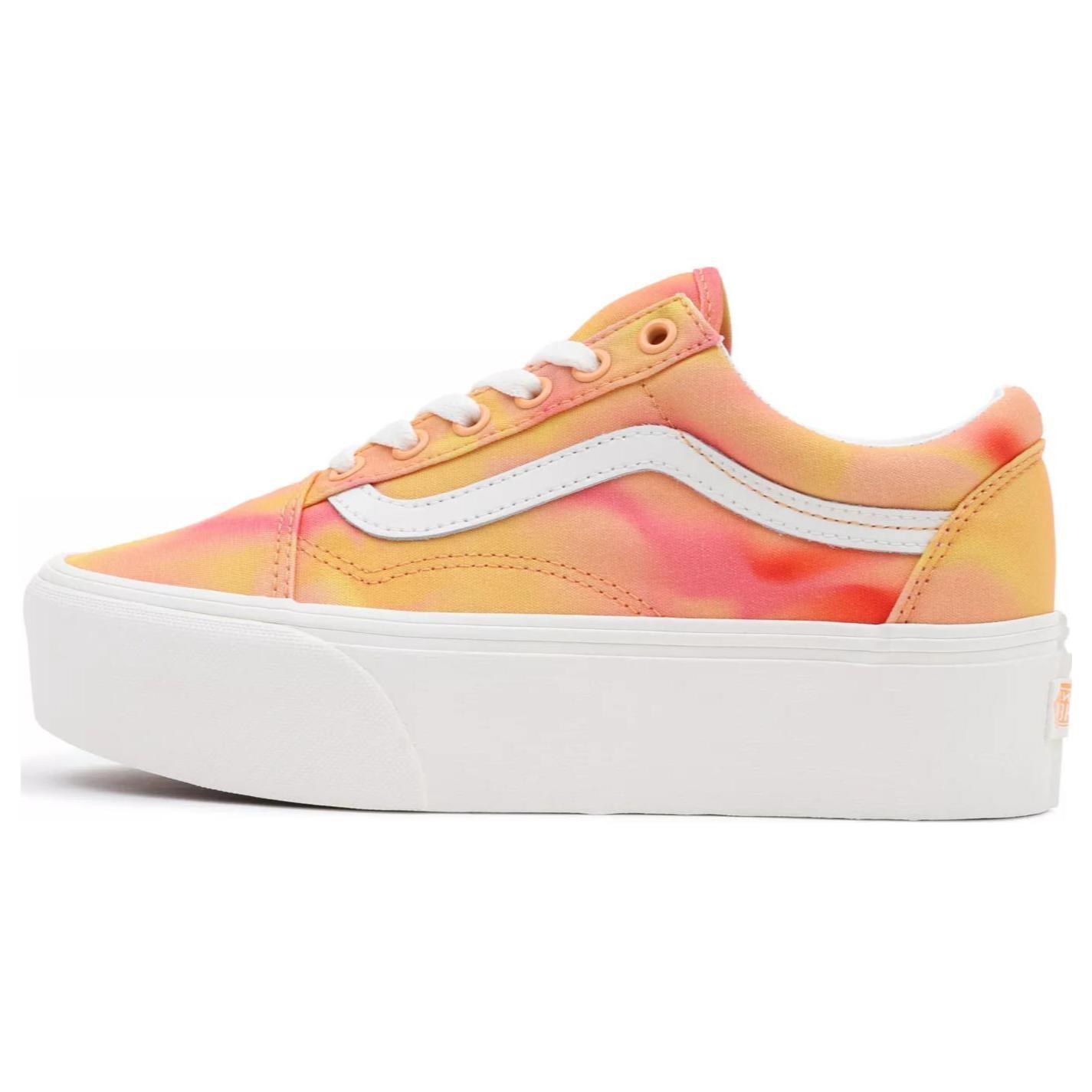 (WMNS) Vans Old Skool Stackform Shoes Orange White Women s VN0A7Q5MORA EU 37