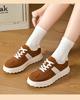 Golden Monkey 2025 Autumn Women's Soft Sole Sports Casual Shoes - Korean Style Versatile Trainer for Big Kids and Girls