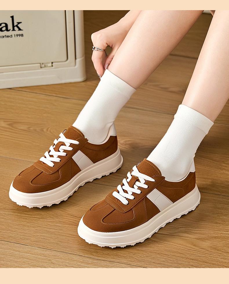 Golden Monkey 2025 Autumn Women's Soft Sole Sports Casual Shoes - Korean Style Versatile Trainer for Big Kids and Girls
