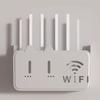 1Pc Wall Hanging Wireless Wifi Router Shelf Storage Box Abs Plastic Organizer Box Cable Power Bracket Organizer Box Home Decor