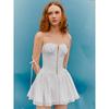 Spring Stamen Vietnam Niche French Style Pure Desire Style Exquisite Lace Edge Vacation Bustier Dress