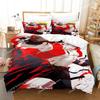 Fashion 3d Print Summer Wars King Kazma Bedding Set Cartoon Anime Set Adult Kid Bedroom Duvetcover Sets Home Textile