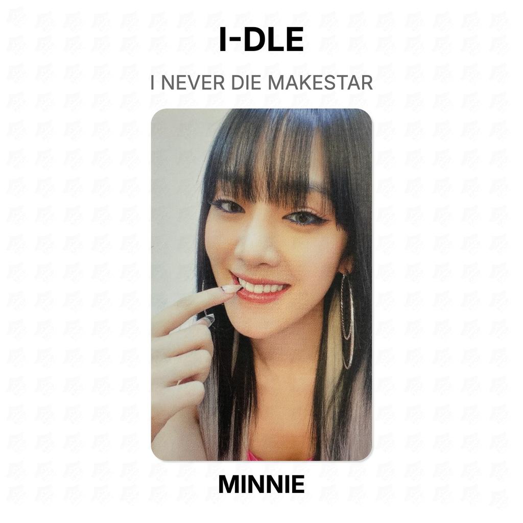 I-DLE I NEVER DIE MAKESTAR Fotocarta Ufficiale
