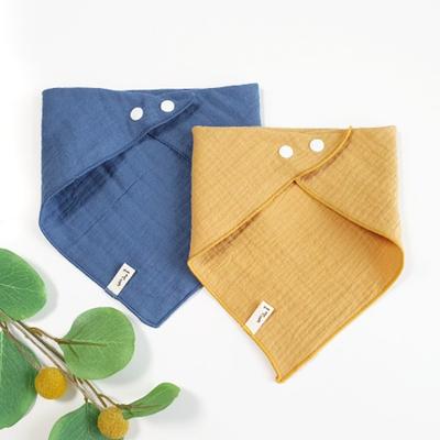 Woojui Infant Sugar Yoru Triangle Scarf Bib 2-Piece Set, Korean Baby Products
