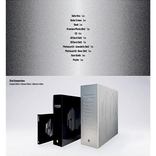 [USED] BTS "Proof (Collector's Edition)" Second Release