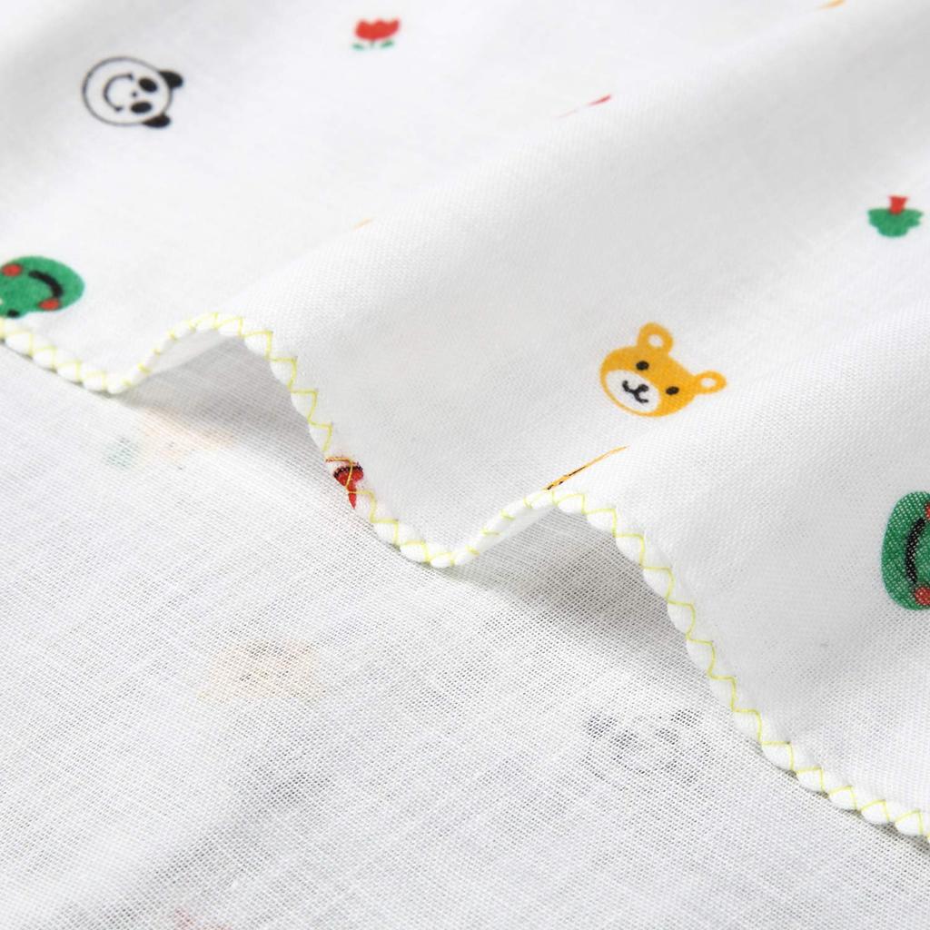 Isamu Shokai Cotton Gauze Bath Made In Animal 65cm X Baby Bath Skincare Perfect for Sensitive and Delicate Skin 100% Towel, Japan, Print, 110cm, &