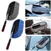 Microfiber Car Wash Brush Mop Kit with Long Handle Soft Bristle Brush Car Cleaning Supplies Duster Washing Tools Accessories