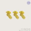 Girls' Lace-Trimmed Mid-Calf Socks - 3 Pairs