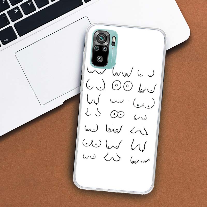 Titten Kunstdruck Handyhülle Für Xiaomi Redmi 10 10C 10A 9T 9C 9A 9 Prime 8 8A 7 7A 6 6A K20 K30 K40 Pro S2 Fundas Cover