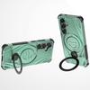 For Samsung Galaxy S26+ Magnetic Case Rotating Kickstand TPU PC Shockproof Phone Back Cover