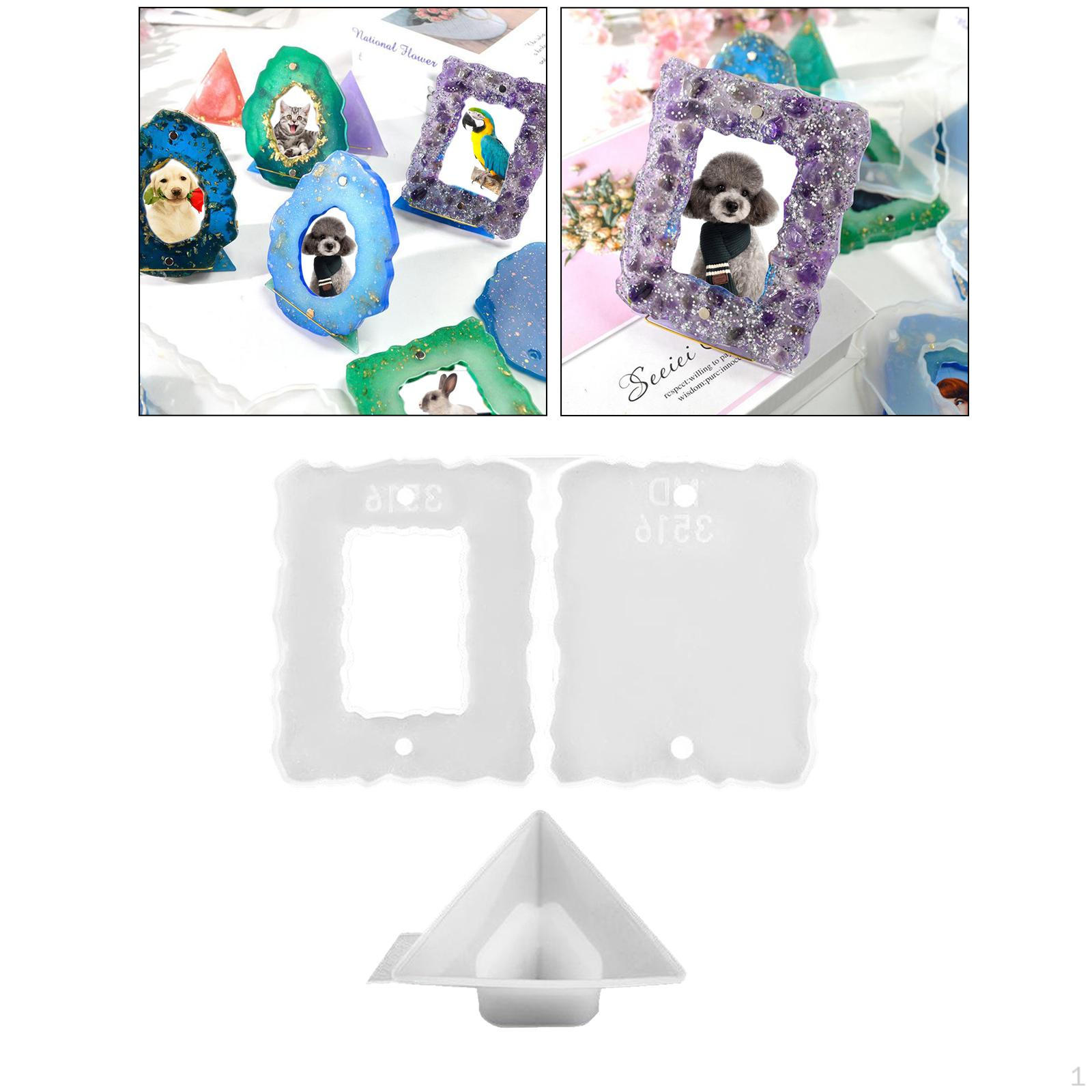 

Crystal Clear Epoxy Resin for DIY Crafts and Decorations 20x12CM
