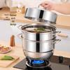 YouChuMao 304 Stainless Steel Multi-function Steamer