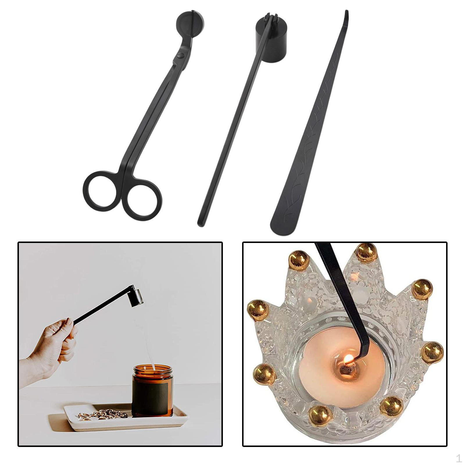 

Candle , Tools Set Includes Wick Dipper, and Bell for Lovers