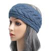 Wide Headbands Fleece Hair Accessories Women Cable Knitted Warm Turban Headwrap Thick Chunky Ear Warmer Crochet Hairbands Bandanas Hair Accessories
