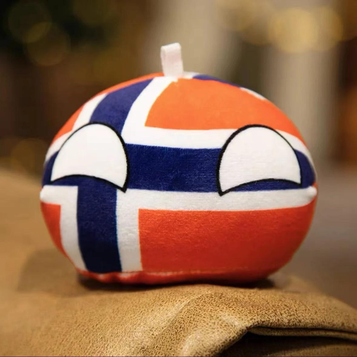 70 stili 10 cm Countryball plīša