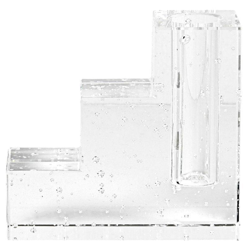 Modernes Licht Luxus Kristall Flowerware Kerzenständer Ornamente Verkaufsbüro Modell Zimmer Geometrische Kunst Blase Vase Weiche Dekorationen