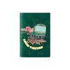 X Nigo Collaboration Embossed Logo Four Card Slot Monogram Coated Canvas Passport Holder Unisex Passport Holder Green M26293